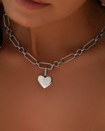 Heart Pendant (Silver)