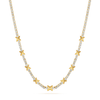 Crystal Fixed Charm Necklace (Gold)