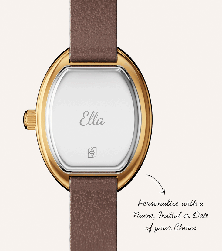 Monroe Black Leather Watch