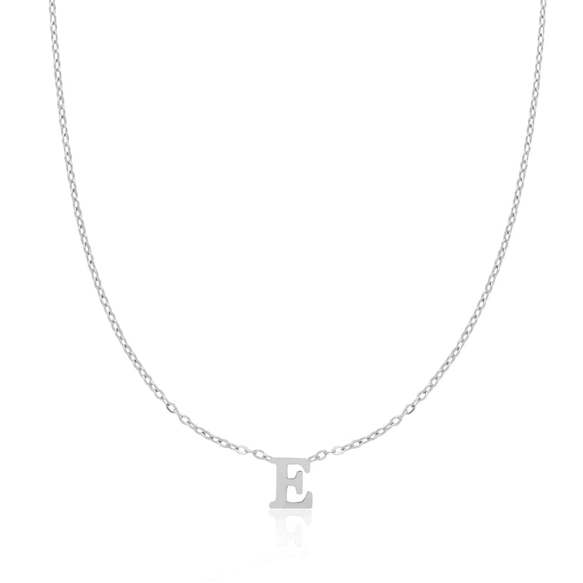 Mini Initial Necklace (Silver) (CS Replacement)