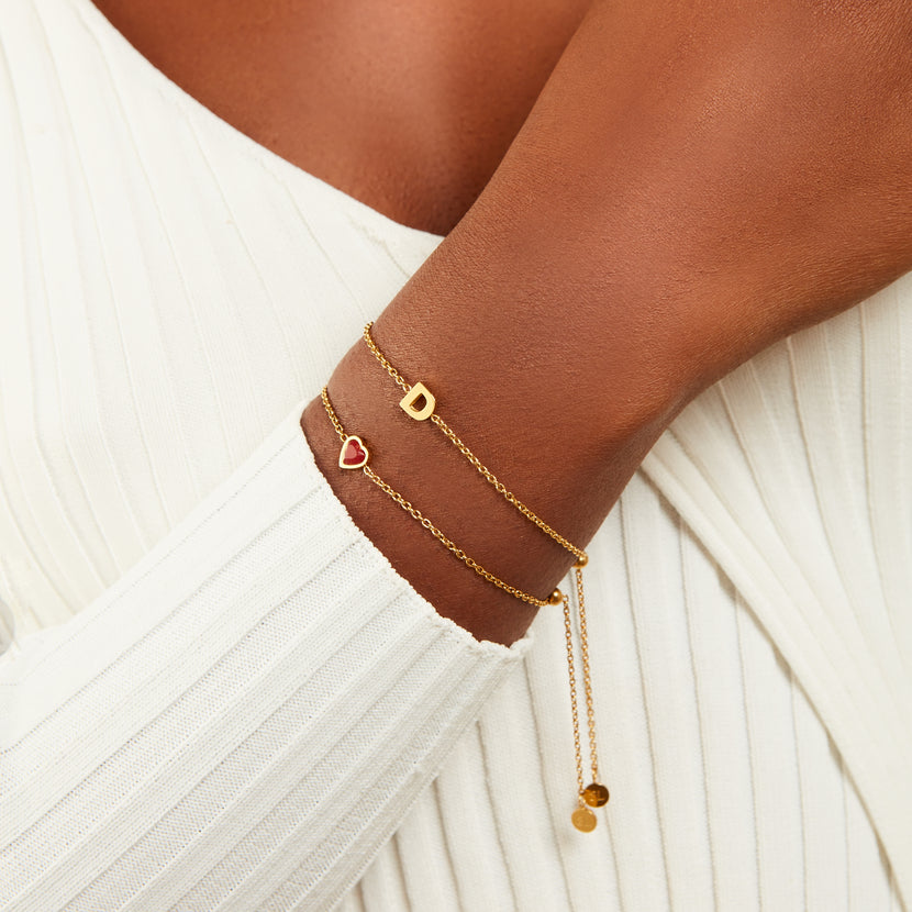 Initial Bracelet (Gold)
