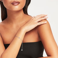 Stacey's Stories Doodle Heart Bracelet (Silver)