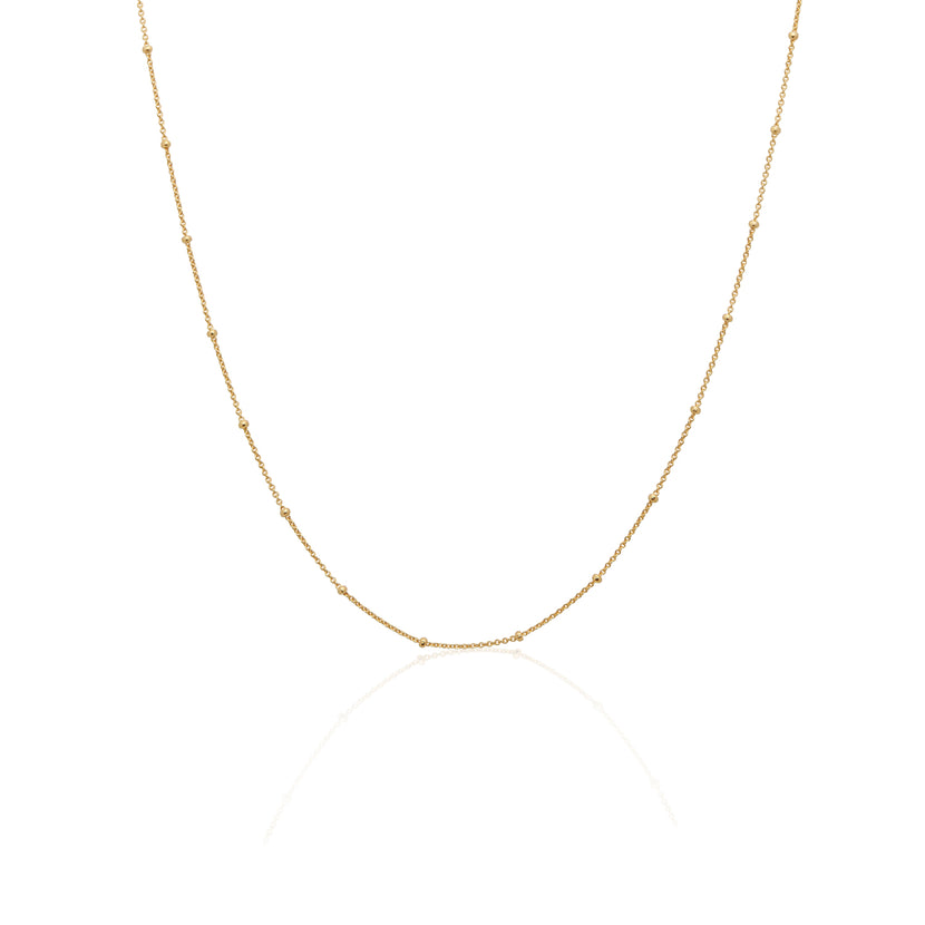 Stacey's Stories Mini Sphere Necklace (Gold)