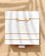 Crystal Custom Body Chain (Gold)