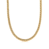 Curb Chain Necklace (Gold)