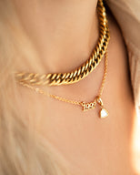 Editorial Date Necklace (Gold)