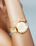 Pearl Link Nueva 40 Watch - Gold