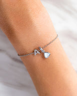 Initial Bracelet (Silver)