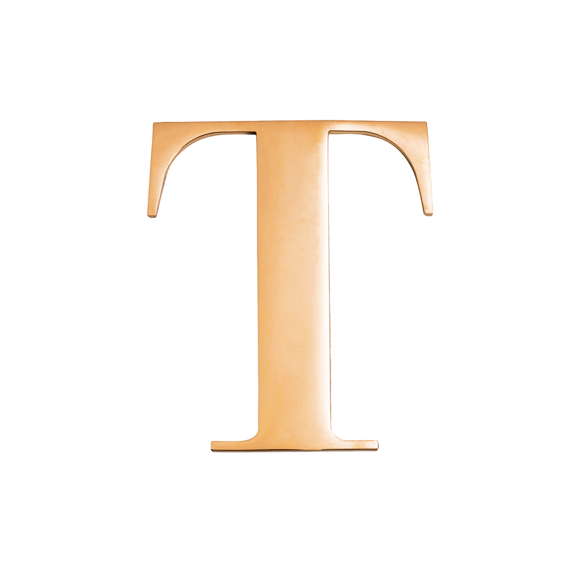 Large Metal Letters - Silver