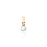 Mini Pearl Pendant (Gold)