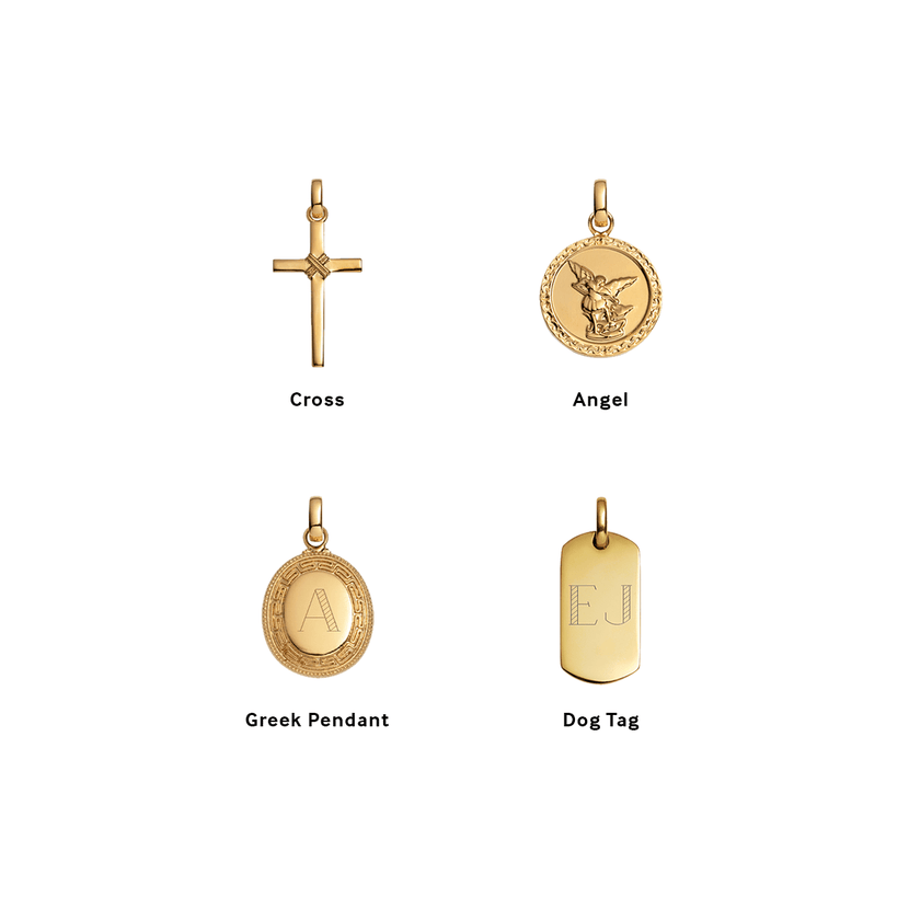 Rope Chain Necklace 20 in (Brass)