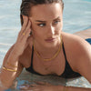Can you wear gold jewellery in the shower or while swimming?