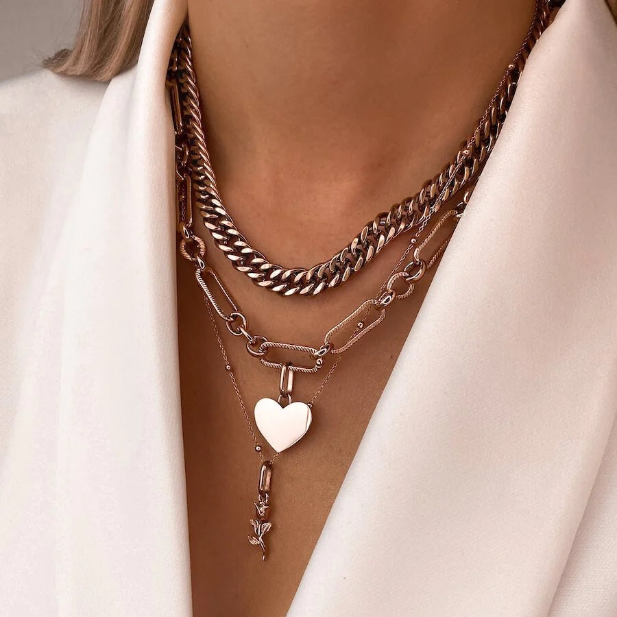 How to style your rose gold jewellery