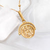 Gold Coin Necklaces