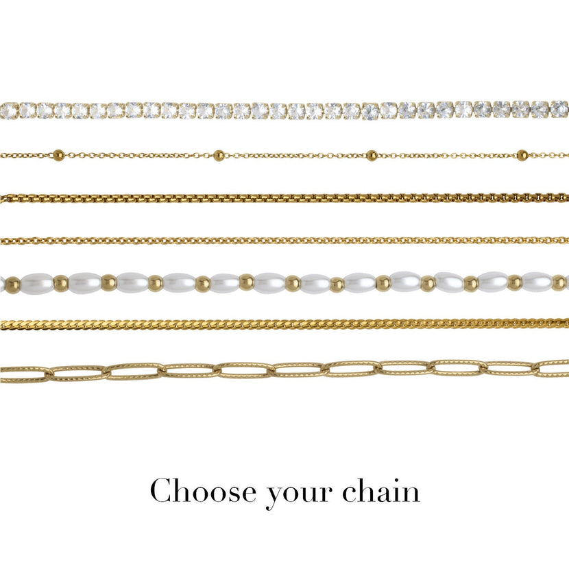 Mini Signature Name Bracelet (Gold)