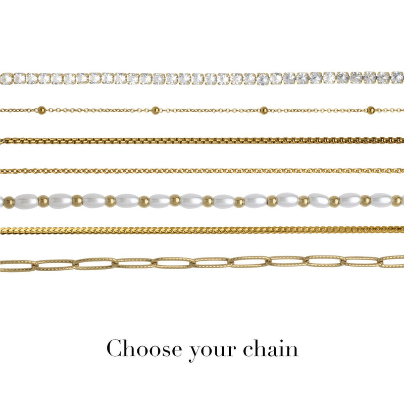 Mini Signature Name Bracelet (Gold)