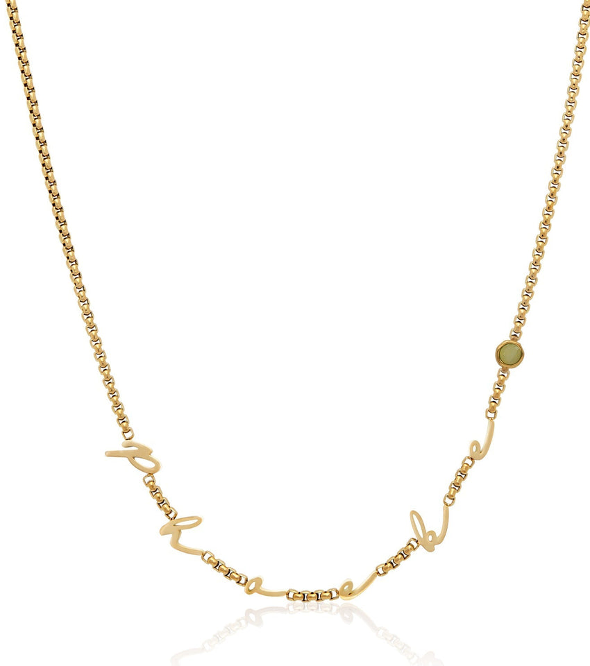 Signature Custom Name Necklace (Gold)