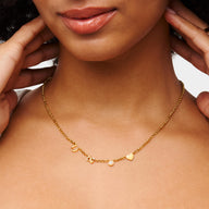 Made Mine Charm Necklace (Gold)