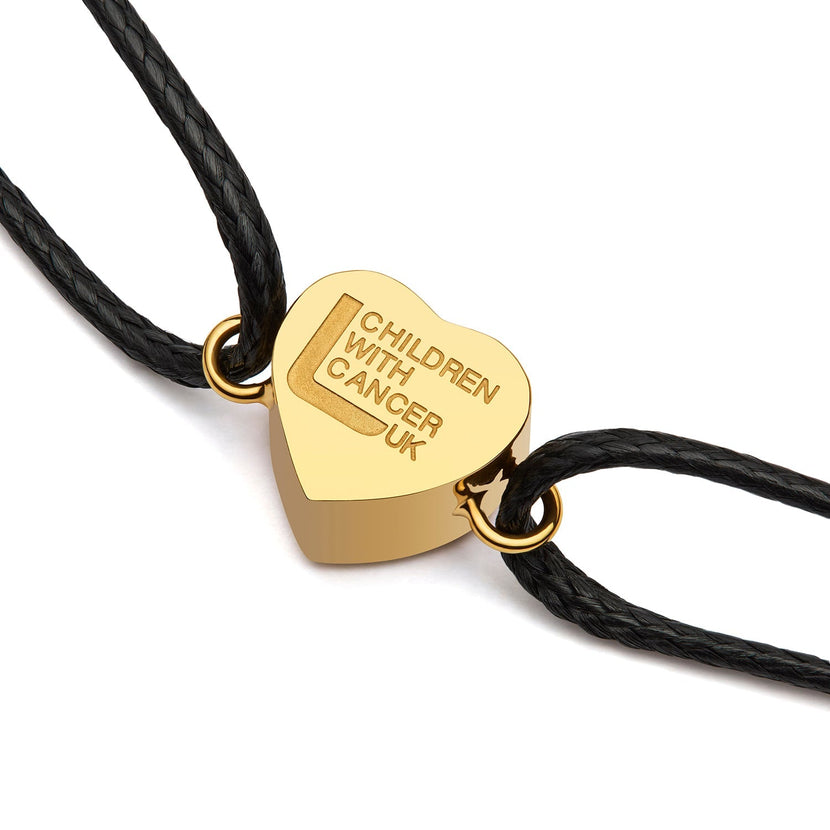 Children With Cancer UK Charms for Charity Bracelet (Gold)