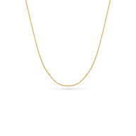 Layering Fine Chain Necklace 14-16 in (Gold)