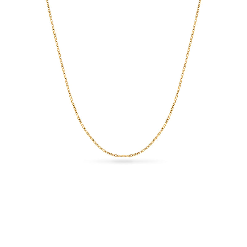 Figaro Chain Necklace (Gold)