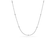 Cursive Name Necklace (Silver)