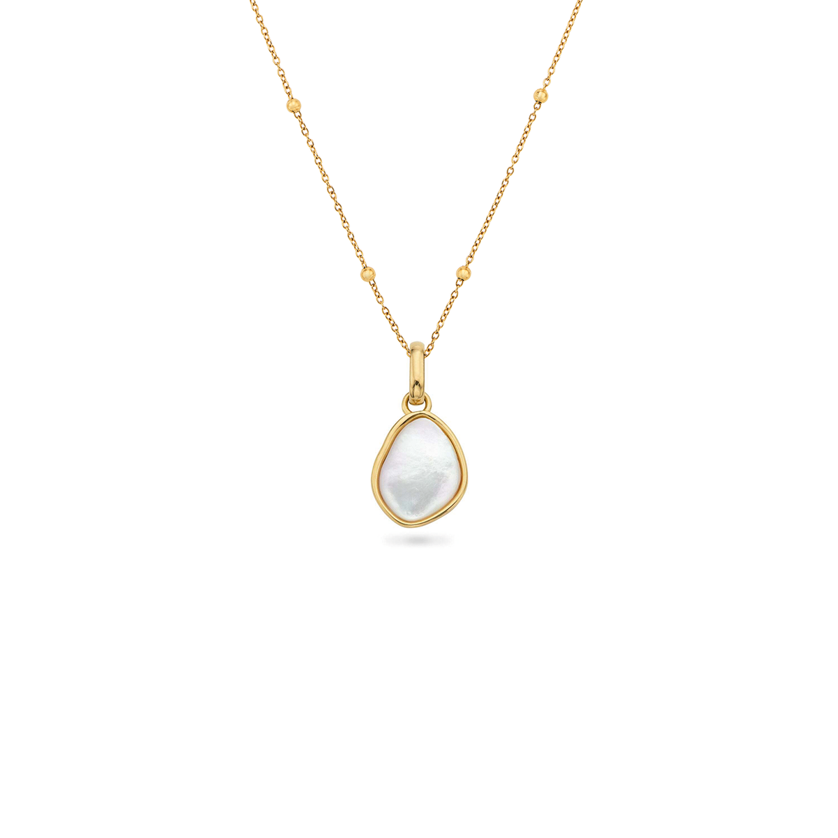 Organic Moonstone Necklace