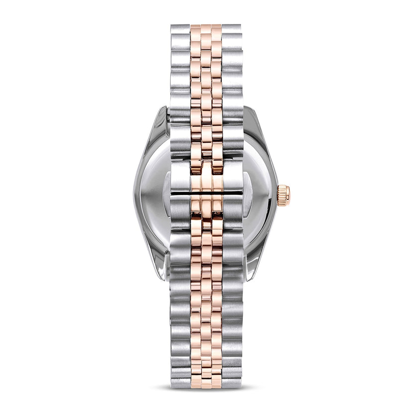 Mini Two Tone Blush Link Belgravia 30 Watch