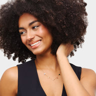 Made Mine Charm Necklace (Rose Gold)