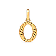 Entwine Initial Pendant (Gold)