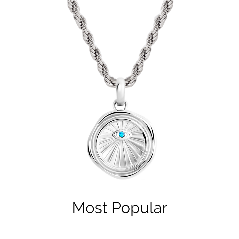 Layering Small Rope Chain Necklace (Silver)