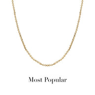 Cursive Name Necklace (Rose Gold)