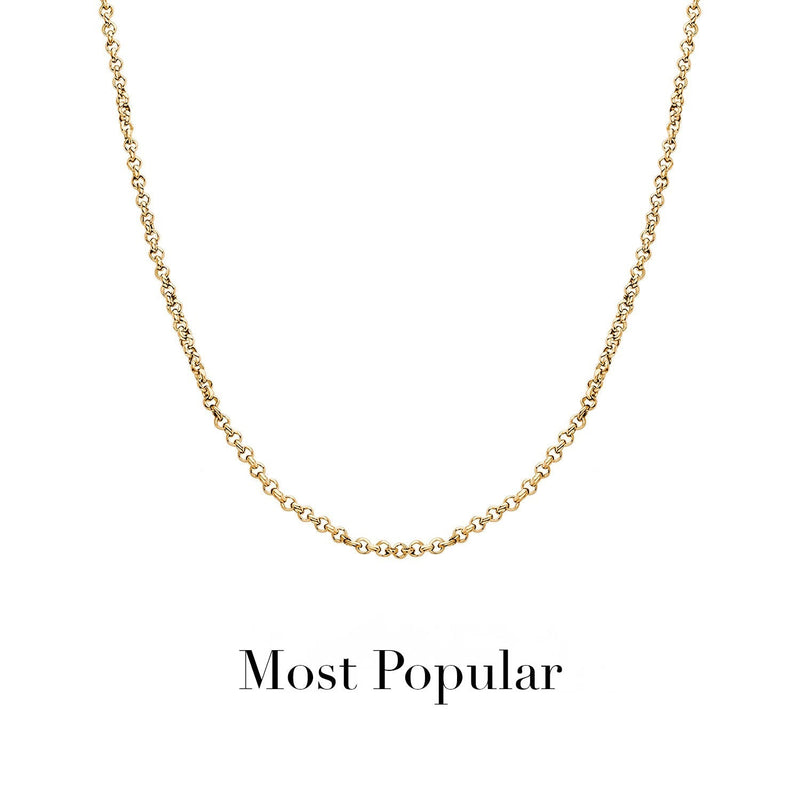 Cursive Name Necklace (Rose Gold)
