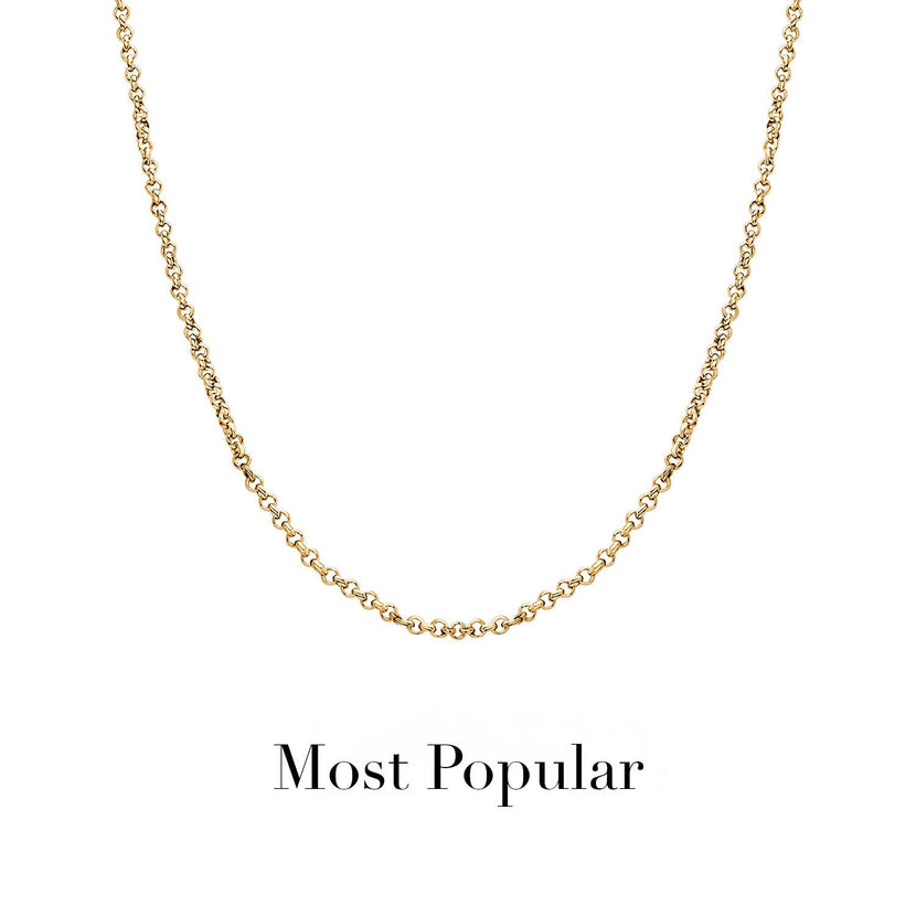 Cursive Name Necklace (Rose Gold)