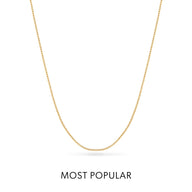 Figaro Chain Necklace (Gold)