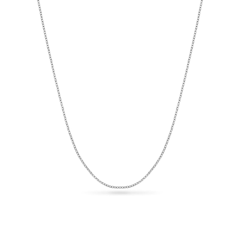 Fine Chain Necklace (Silver)