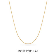 Layering Fine Chain Necklace (Gold)