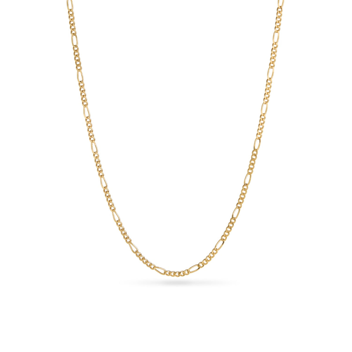 Small Figaro Chain Necklace