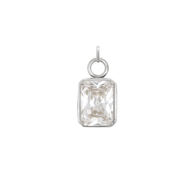 Crystal Charm (Silver)