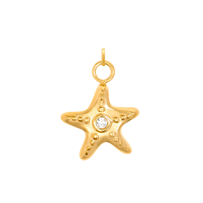 Starfish Charm (Gold)
