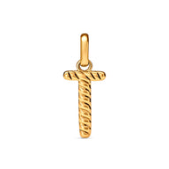 Entwine Initial Pendant (Gold)