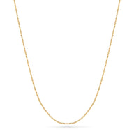 Figaro Chain Necklace (Gold)