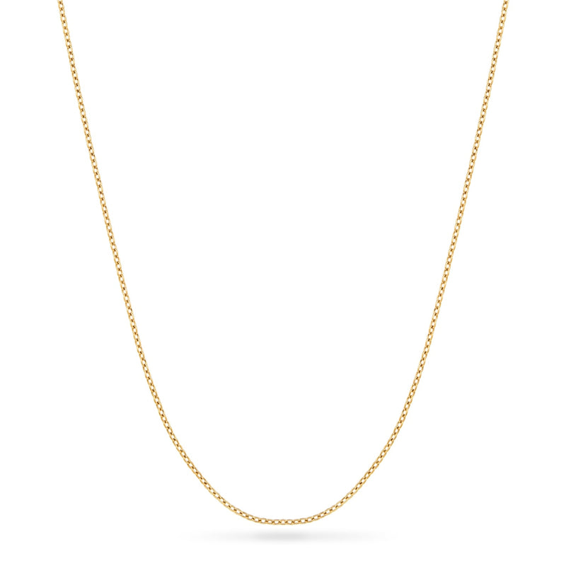 Figaro Chain Necklace (Gold)