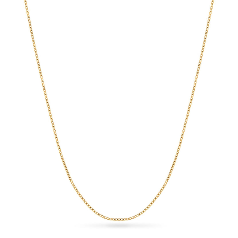Layering Fine Chain Necklace 18-20 in (Gold)