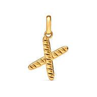Entwine Initial Pendant (Gold)
