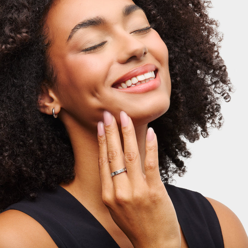 Own Way Monogram Ring (Silver)