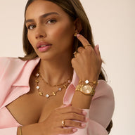 Fluted Belgravia 30 Watch (Gold)