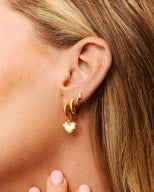 Strike Twice Lightning Bolt Earrings (Gold)