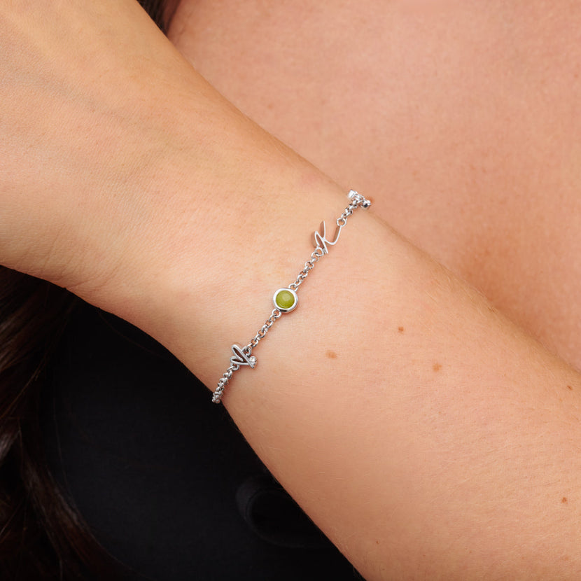 Made Mine Charm Bracelet (Silver)