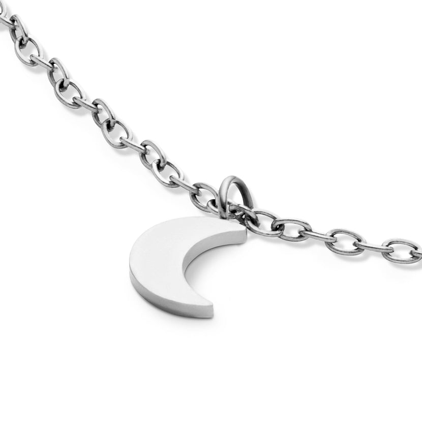 Moon Bracelet (Silver) - Worth £49
